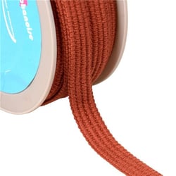 Bobine 20m Galon quatre cordons 15mm orange rouille