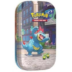 Mini-tin pokémon illumis : aligatueur et rozbouton - asmodee - cartes à collectionner française - ASMODEE