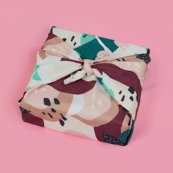 Furoshiki Grenat 75 x 75 cm