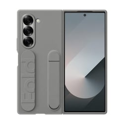 Coque de téléphone Samsung Galaxy Z Fold6 - Silicone - Gris