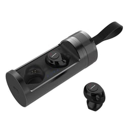 Ecouteurs Bluetooth Rose Gold Sans Fil Avec Boîtier De Charge Stéréo V5.0 Noir YONIS