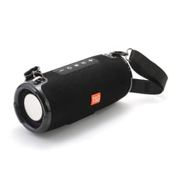 Enceinte Bluetooth Portable Haute Puissance Etanche Avec Support FM et Carte TF Noir YONIS