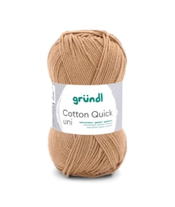 Fil à tricoter COTTON QUICK UNI - Gründl - PPSC - certifié Oeko-Tex 172 Marron