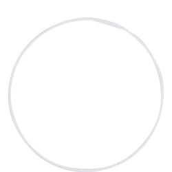Graine Créative - Armature abat-jour cercle Ø 35 cm blanc