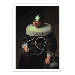 Affiche 30x40 cm - Please charge - Jonas Loose