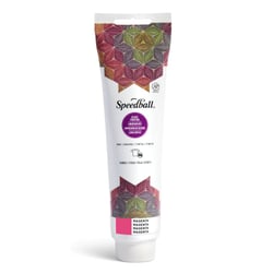 Encre rose pour tissu pour impression au bloc - Speedball