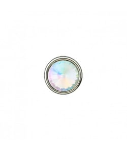 Bouton imitation diamant à queue 12 à 14mm - Prym 12-multicolore