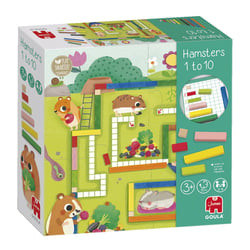 Hamsters de 1 à 10 – j'apprends à compter - Goula - Aqua
