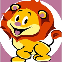 LUC - Kit canevas Soudan Lion 20x20cm