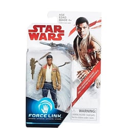 Figurine star wars force link 2.0 : finn 9.5 cm - resistance fighter - hasbro - c1505
