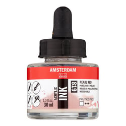 Flacon encre acrylique Acrylic Ink Amsterdam 30ml rouge de perle