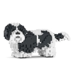 Chien Shih Tzu taches noires Taille standard | JEKCA | 14 ans et +