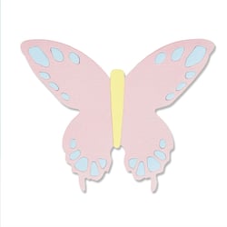 Gabarit de découpe pour machine Sizzix Bigz - Papillon Saule par Jessica Scott