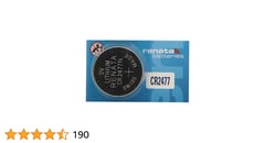Blister de 1 Pile bouton lithium CR2477N 3V 950 mAh