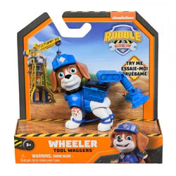 Coffret pat patrouille ruben et cie : figurine chien benji 7 cm - paw patrol - spin master
