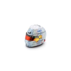 Réplique miniature de casque - SPARK - SPARK 5HF118 - Échelle 1/5 - Casque Esteban Ocon GP Grande-Bretagne 2023 - Livré monté