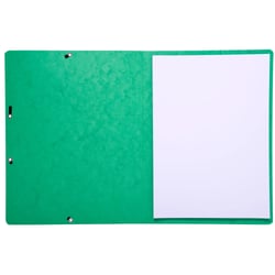 Chemise à élastique sans rabat carte lustrée 355gm2 - A4 - Vert - x 50 - Exacompta