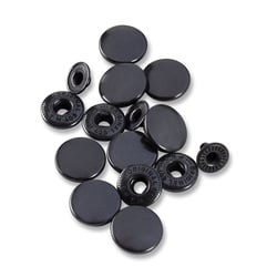 Recharges boutons pression Anorak bruni 15mm x10