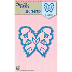 Matrice de découpe Nellie's Choice - Papillon - 8,5 x 7,5 cm