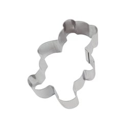 Nonnette ourson - inox - 105 x 75 x 30 mm