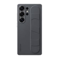 Coque de téléphone Samsung Standing Grip Case - Plastique - Noir