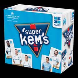 Jeu de cartes Super Kem's Olympique Marseille - Megableu