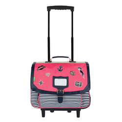 Cartable à roulettes Tann's 38 CM - Les Fantaisies Enora