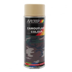 Spray de peinture de camouflage - beige - Motip