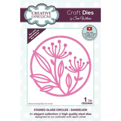 Matrice de découpe - Vitrail pissenlit - Creative Expressions