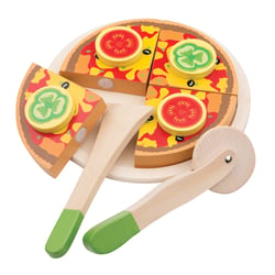 Pizza en bois à couper - New Classic Toys