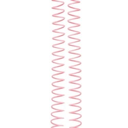 4 spirales de reliure blush 1,58 cm - We R