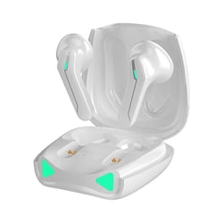 Ecouteurs Bluetooth Gaming Sans Fil Basse Puissante Confort Longue Durée Blanc YONIS
