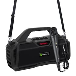 Enceinte Bluetooth Portable 20W Qualité Sonore Supérieure TWS Subwoofer Longue Autonomie Noir YONIS