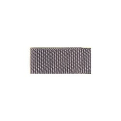 Bobine 25m galon aspect gros grain Gris 15mm
