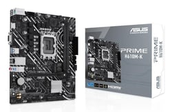 Carte mère Asus PRIME H610M-K - Intel H610 - Noir - 24,4 x 20,3 x 1 cm