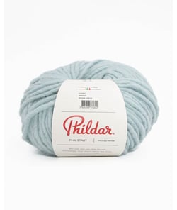 Pelote de laine et Alpaga à tricoter PHIL START - 100GR - Phildar Amande Vert