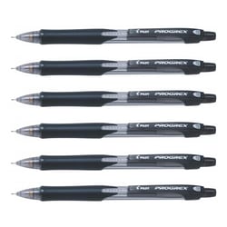 Porte-mines PILOT PROGREX Begreen - Lot de 6 - Mine 0,7 mm - Corps noir