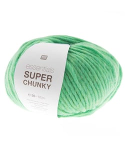 Laine à tricoter Essentials Super Chunky 50 gr - Rico Design 08 Vert