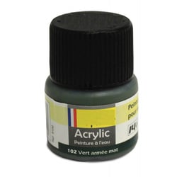 Vert Armée Mat acrylique 12ml