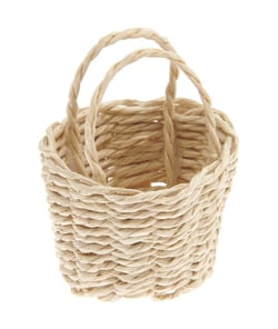 Panier miniature rond, 3,5 x 3,5 x 5 cm pour le monde des lutins - Rico Design Marron