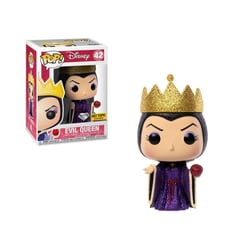Blanche Neige et les Sept Nains - Figurine POP!  La Reine (Diamond Glitter) 9 cm