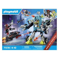 PLAYMOBIL Figurine pour enfant figurine robot geant avec drone - 71578