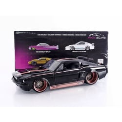 Véhicule miniature de collection - Shelby GT500 1967 - Échelle 1/24 - Noir - Jada Toys