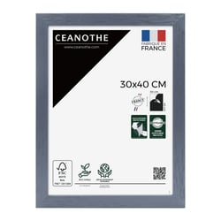 Cadre photo Karma gris bleuté 30x40 cm