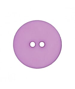 Carte de 2 boutons Polyester Rond 2 trous 23mm - Prym - certifié Oeko-Tex Lilas Violet