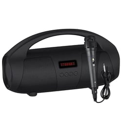 Enceinte Bluetooth Portable Sans Fil TWS Avec Microphone Noir YONIS