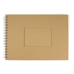 Album, avec découpe passepartout, f.ob., Rectangle, DIN A4, 30 feuilles, 190 g / m²