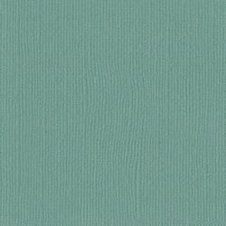 Papier cartonné Bazzill Mono Canvas - Lagoon - 25 feuilles - 30,5 x 30,5 cm