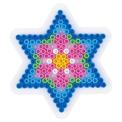 Hama - Plaques Coeur + étoile (Petite) pour perles standard (Ø5 mm)