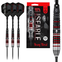 Fléchettes Ryan Searle series 2 90% Quick Point pointe acier 32g - Harrows